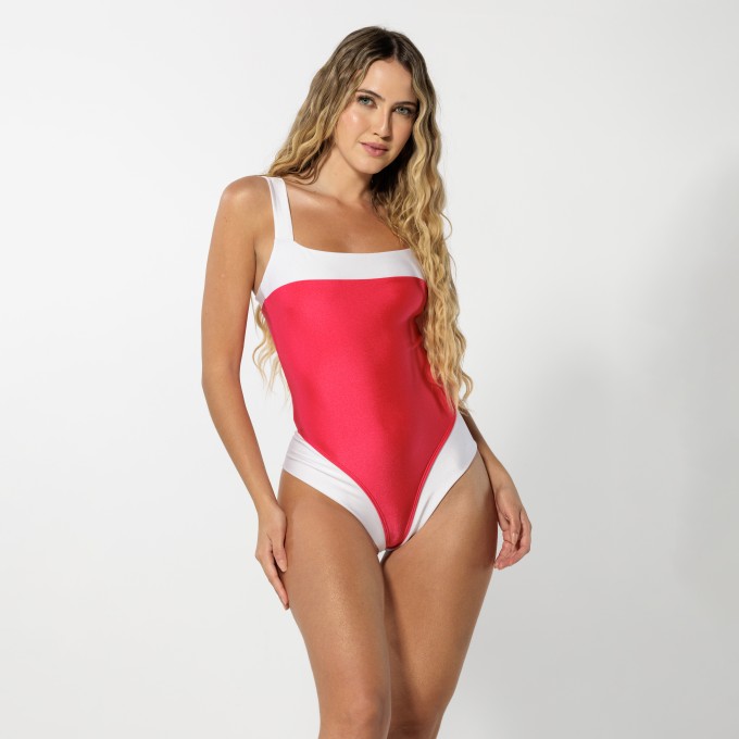 Body Recortes Bicolor Elegance