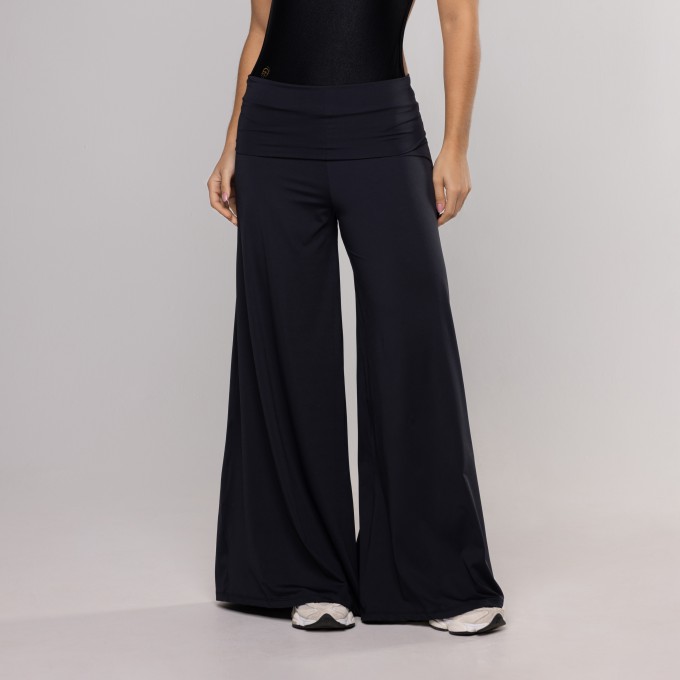 Calça Pantalona Light Cós Vira