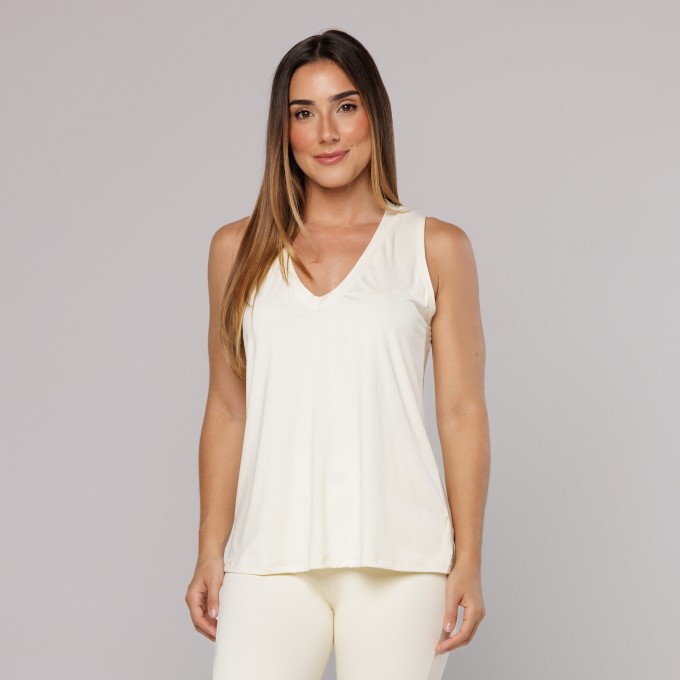 Blusa Decote V Light