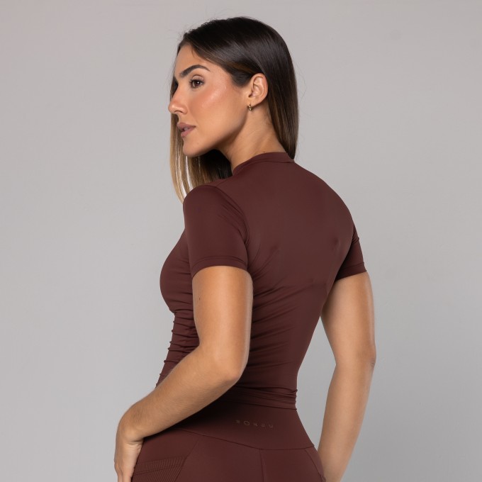 Blusa Fit Light Couro