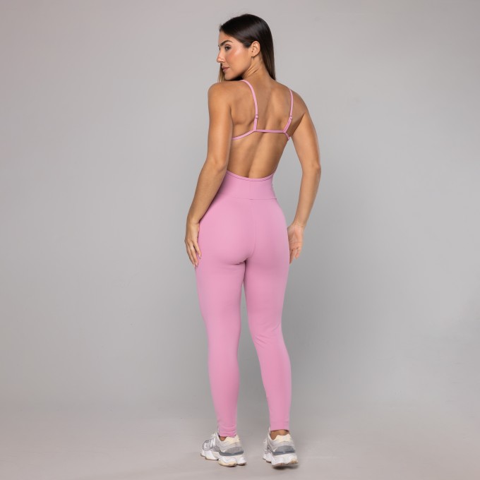 Macacão Flex Bojo e Regulagem Rosê