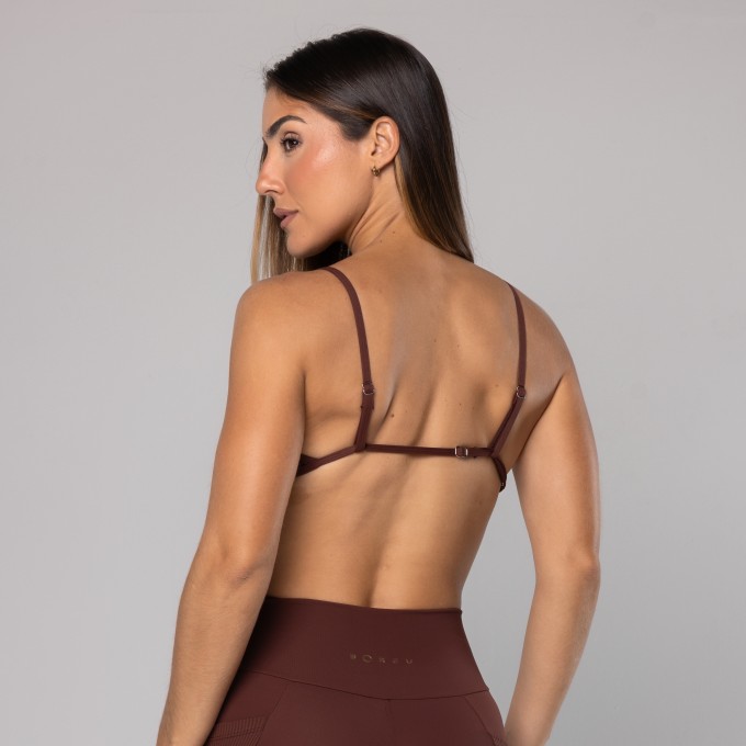 Top Flex Regulável Couro