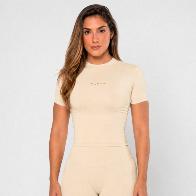 Blusa Fit Light Palha